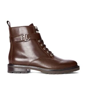 NIB Women's Lauren Ralph Lauren Eldridge Burnished Leather Boots